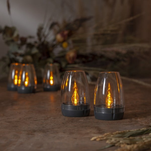 Комплект от 2 слънчеви LED светлинни декорации Tropea - Star Trading-image-1