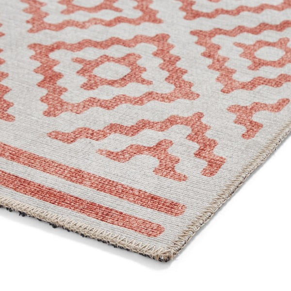 Оранжев килим подходящ за пране 152x230 cm Coral Orange – Think Rugs-image-4