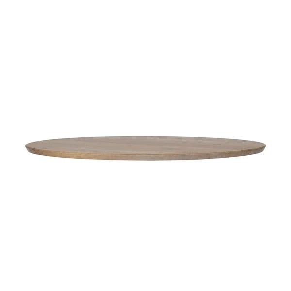 Плот на маса за хранене от дъбово дърво Панел, ⌀ 130 cm - vtwonen