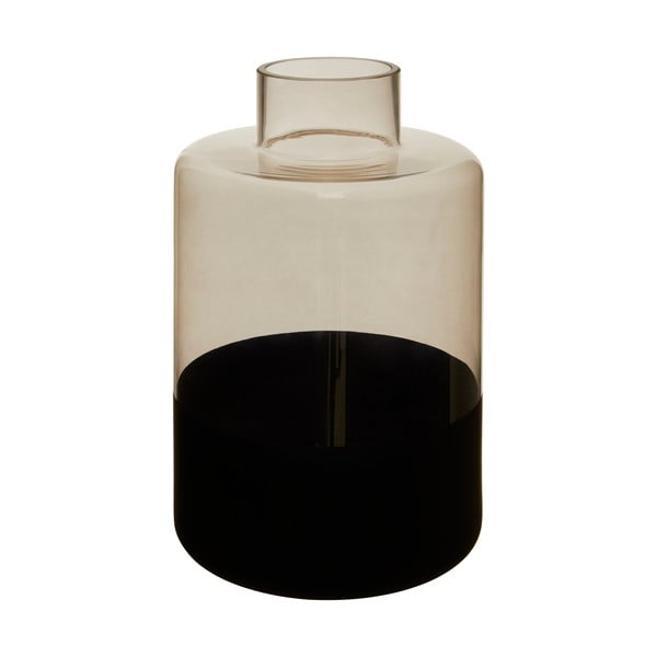 Стъклена ваза с черни детайли Premier Houseware Cova, височина 32 cm - Premier Housewares