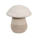 Бежова текстилна детска кошница за играчки ø 23x27 cm Mushroom – Lorena Canals