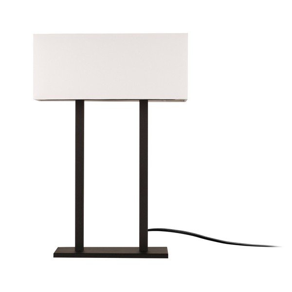 Настолна лампа в бяло и черно (височина 52 cm) Salihini – Opviq lights-image-4