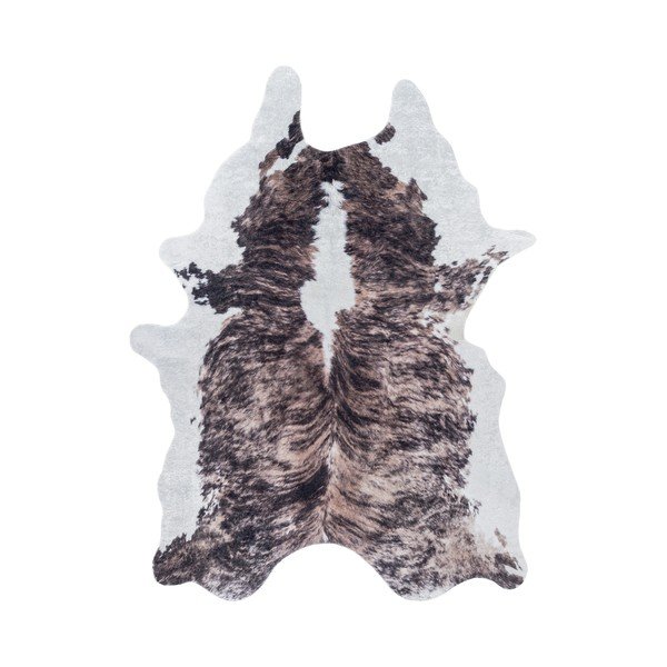 Тъмнокафява синтетична кожa 100x135 cm Etosha – Ayyildiz Carpets