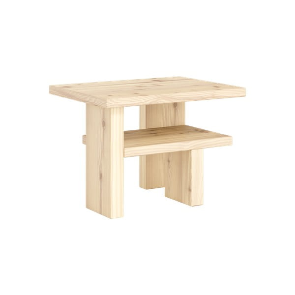 Странична масичка от масивен бор 34x45 cm Japan – Karup Design