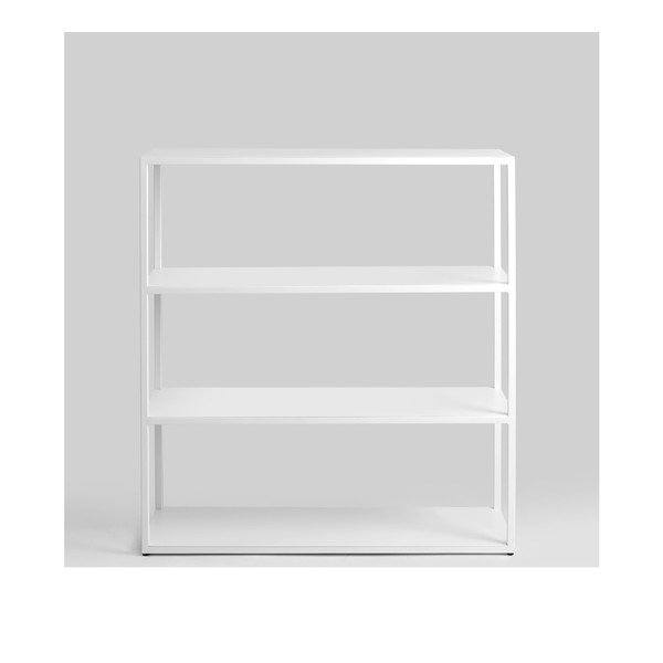 Бяла етажерка за книги , височина 110 cm Hyller - CustomForm-image-4
