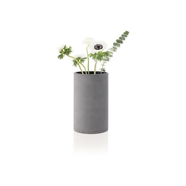Букет от сива ваза, височина 20 cm - Blomus