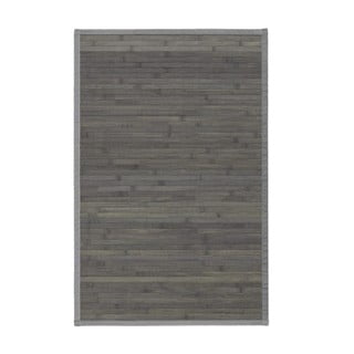 Сиво-зелен бамбуков килим 60x90 cm - Casa Selección