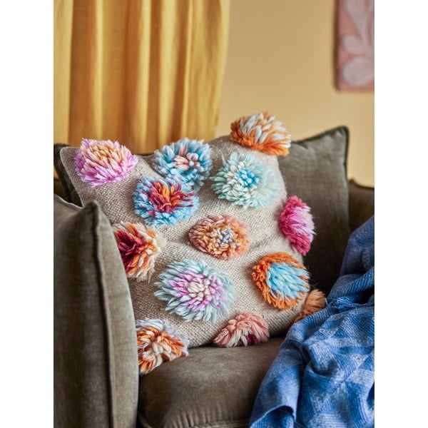 Декоративна възглавница със смес от вълна 50x50 cm Somma – Bloomingville-image-1