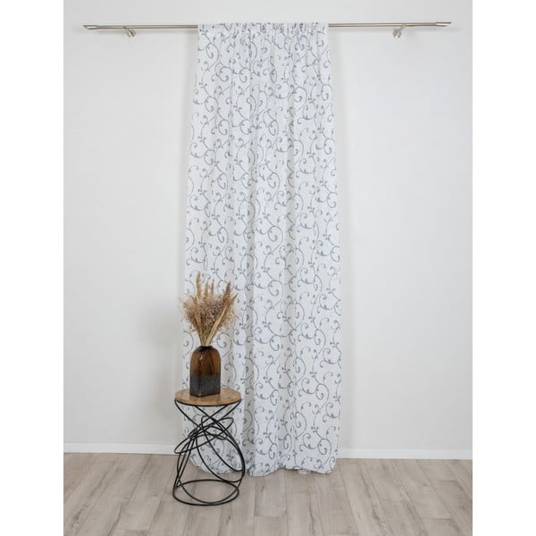 Синьо-бяла завеса 300x260 cm Fiesta - Mendola Fabrics-image-2