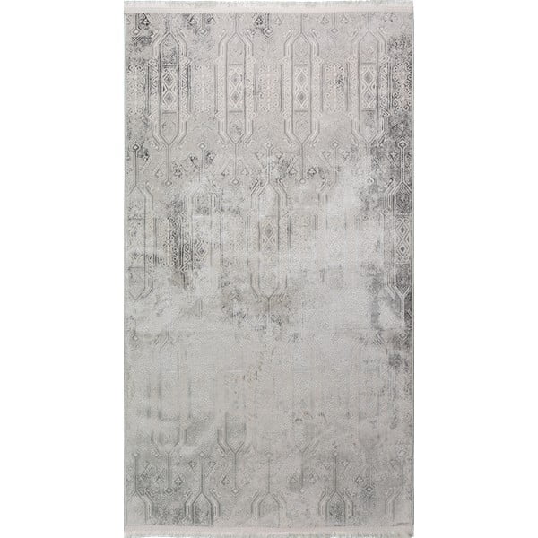 Светлосив килим подходящ за пране 120x180 cm Gri – Vitaus