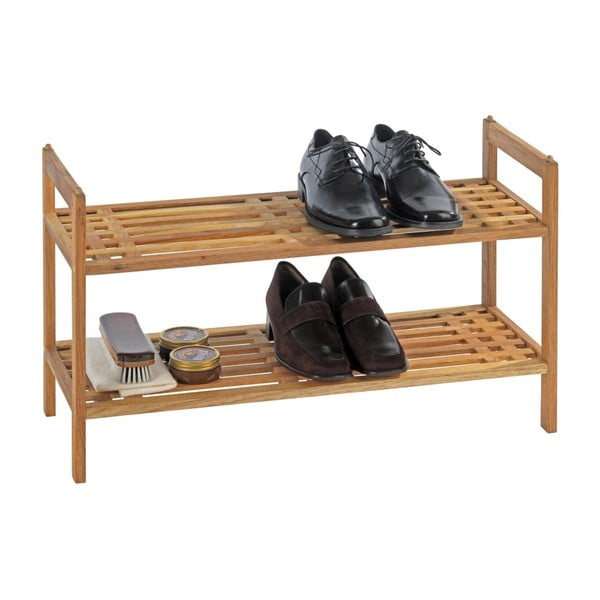 Стойка за обувки от масивен орех естествена Norway – Wenko-image-1