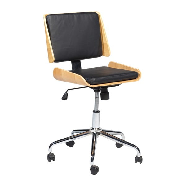 Černá kancelářská židle DAN-FORM Denmark Retro
