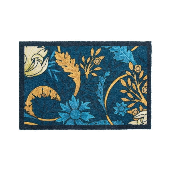 Изтривалка 40x60 cm William Morris Blue – Artsy Doormats