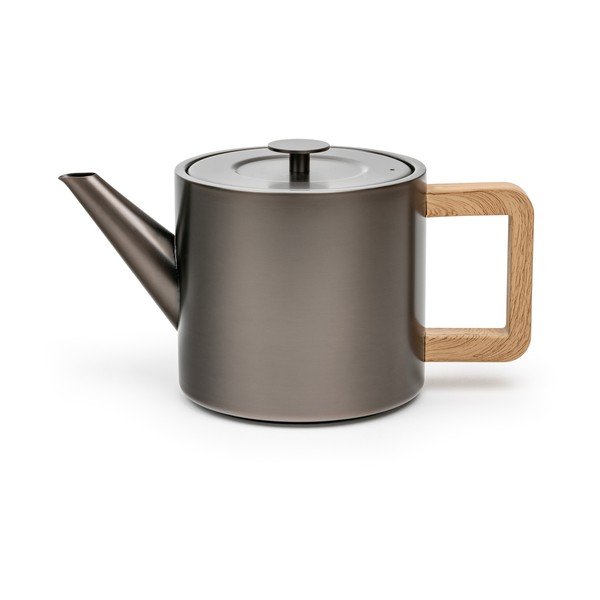 Сив чайник от неръждаема стомана с цедка 1,1 l Duet Narvik – Bredemeijer