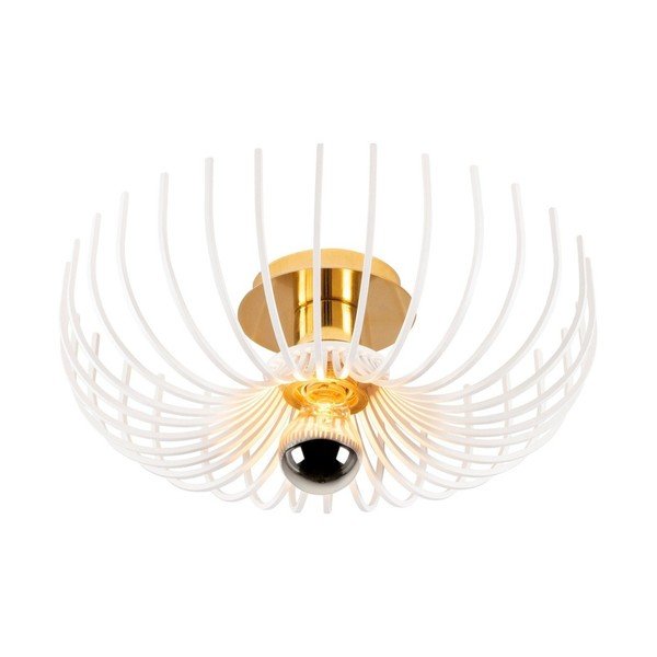 Бяло осветително тяло за таван ø 36 cm Aspendos – Opviq lights