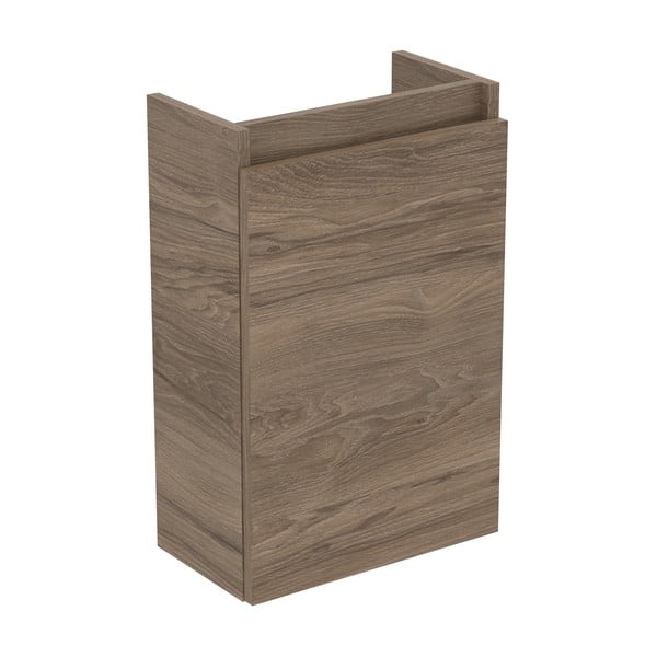 Стенен шкаф за мивка от декор от орех в естествен цвят 35x55 cm Eurovit+ – Ideal Standard-image-1