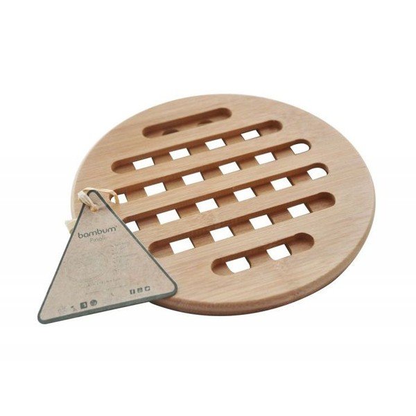 Бамбукова подложка за саксии , ⌀ 18 cm Pinoli - Bambum-image-1