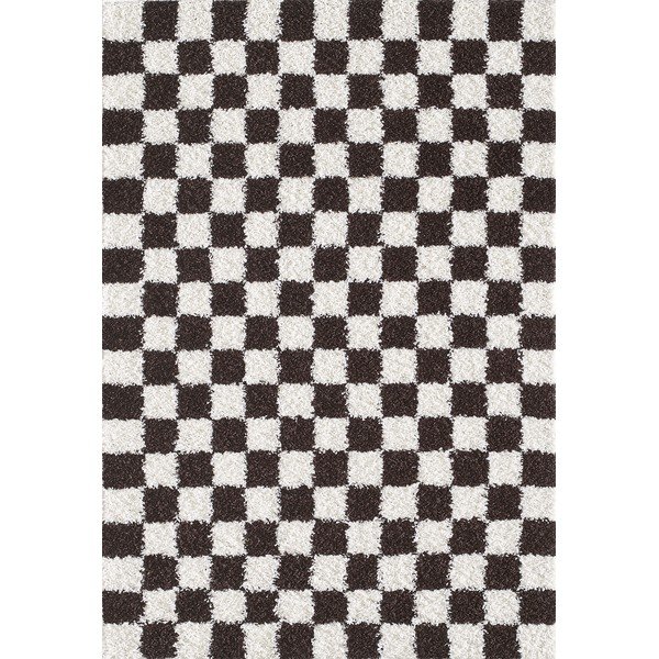 Кафяв/кремав килим 80x150 cm Grida – ESTE