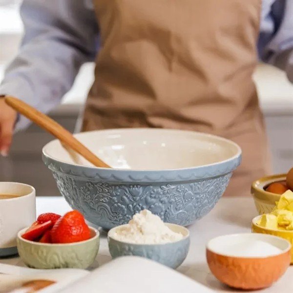 Синя керамична купа ø 26 cm Home to Roost – Mason Cash-image-1