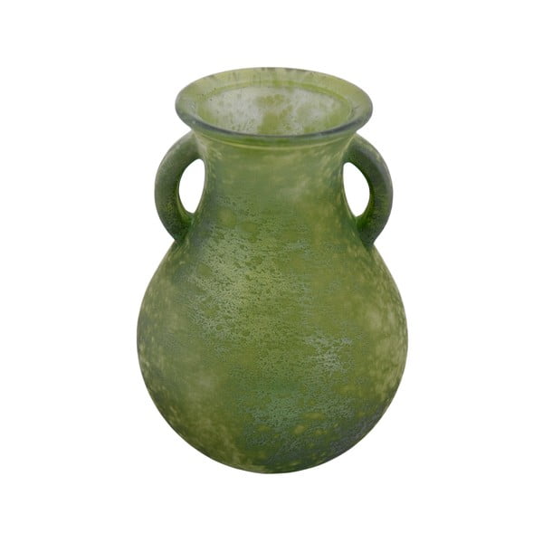 Зелена бутилка, ваза от рециклирано стъкло Cantaro, 2,15 л - Ego Dekor