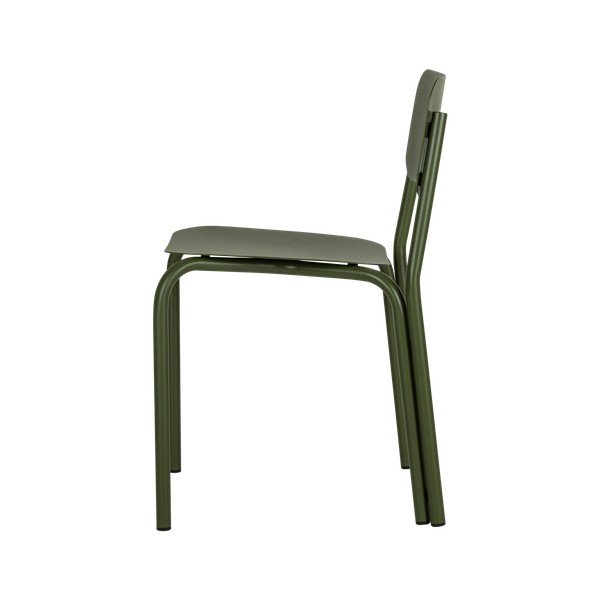 Зелен градински стол метален Kei – noo.ma-image-2