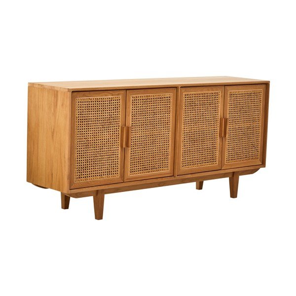 Скрин от масивен дъб в естествен цвят Lyon – Premier Housewares