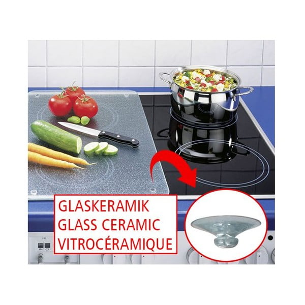 Комплект от 2 стъклени капака за печка , 52 x 30 cm Caprese - Wenko-image-1