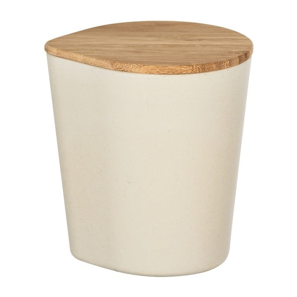 Бежова кутия за съхранение с бамбуков капак , 750 ml Derry - Wenko-image-1