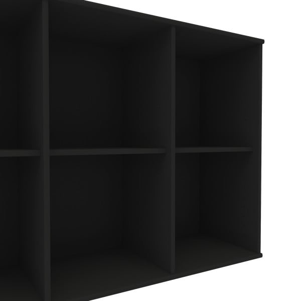 Черна модулна система от рафтове 169x69 cm Mistral Kubus - Hammel Furniture-image-4