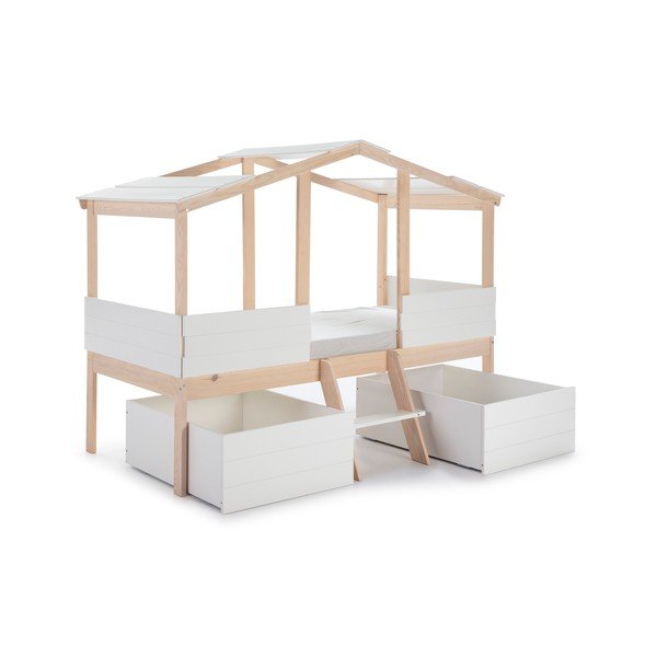 Бели чекмеджета под детското легло 2 бр. Parma - Marckeric-image-3