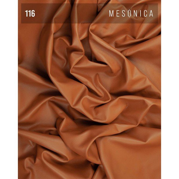 Кафяв кожен диван 207 cm Kobo - MESONICA-image-4
