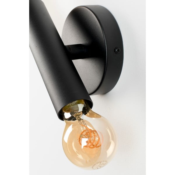 Черна стенна лампа Hawk – Zuiver-image-4