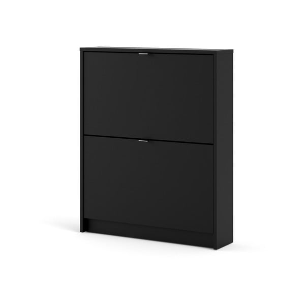 Черна накланяща се стойка за обувки Shoes – Tvilum-image-4