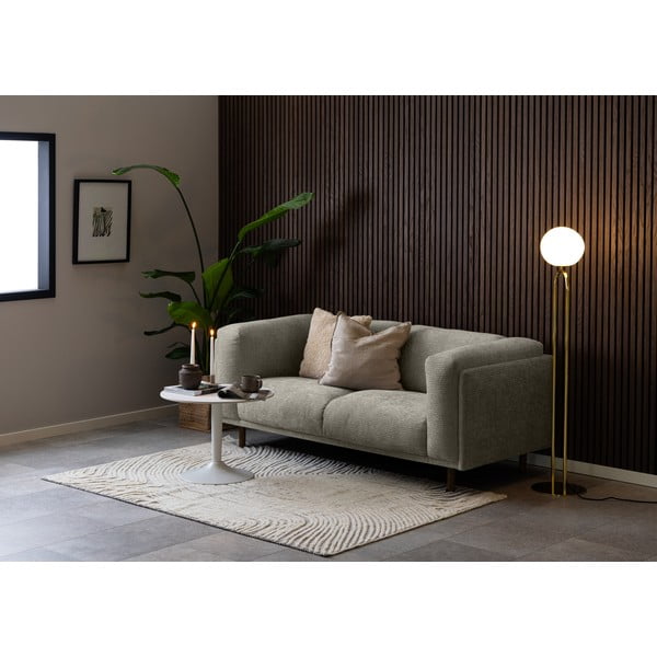 Бяла кръгла масичка за кафе с керамичен плот ø 60 cm Malta – Actona-image-2