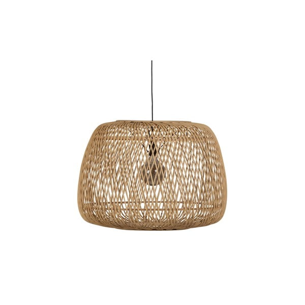 Висяща лампа от естествен бамбук , ø 70 cm Moza - WOOOD