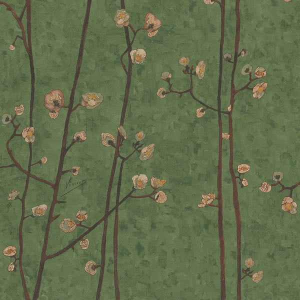 Вълнен тапет 10 m x 53 cm Blossom – Vavex