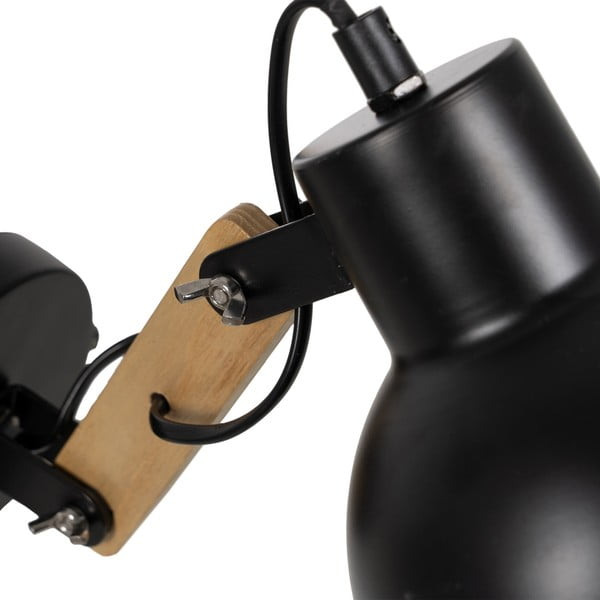 Черно-естествена стенна лампа – Ixia-image-4