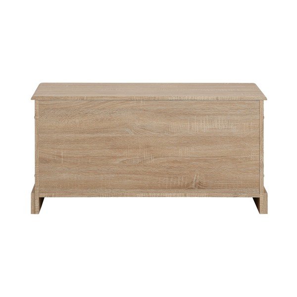 Скрин за съхранение в дъбов декор Bruce - Støraa-image-1