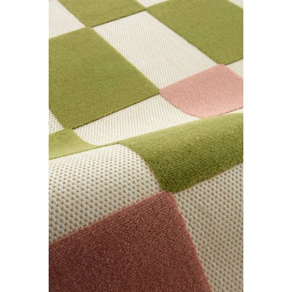 Зелена/розова пътека за открито и закрито 80x150 cm Valma – Jotex-image-3