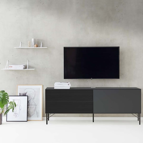 Черен метален крак Mistral & Edge by Hammel - Hammel Furniture-image-1