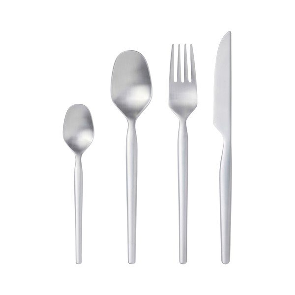 Прибори за хранене от неръждаема стомана в сребрист цвят 16 бр. Dorotea – Gense