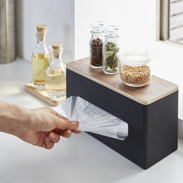 Метална кутия за носни кърпички Rin - YAMAZAKI-image-1