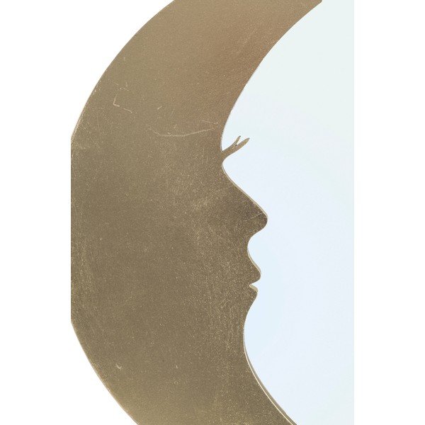 Огледало за стена със златни детайли, ø 72,5 cm Moon - Mauro Ferretti-image-4