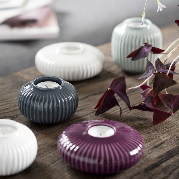 Ментовосиня ваза от камък Hammershoi, ⌀ 13,5 cm Hammershøi - Kähler Design-image-4