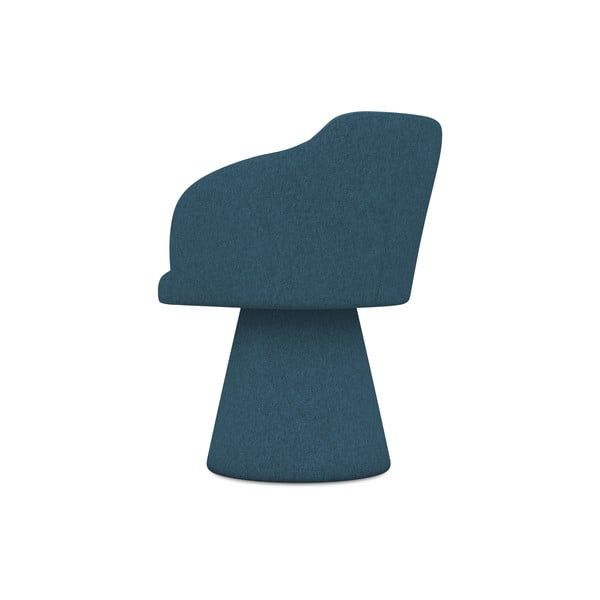 Син тапициран трапезен стол Kanoa – Makamii-image-3