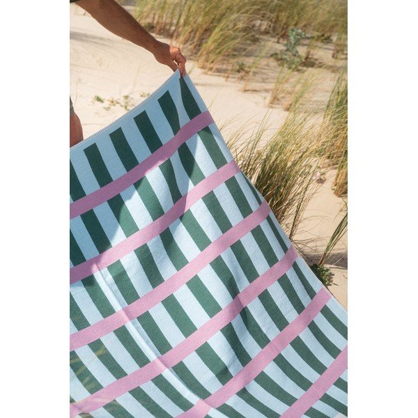 Зелено/розово одеяло 160x200 cm Onu – noo.ma-image-2