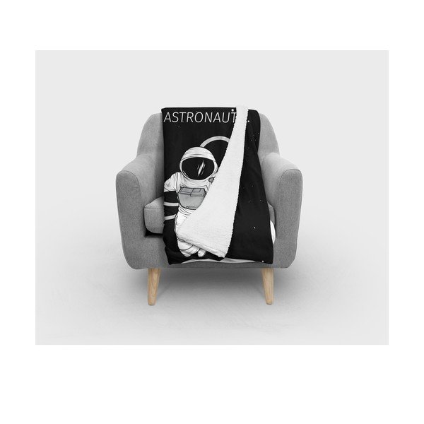 Черно-бяло бебешко одеяло 120x180 cm - Oyo home-image-1