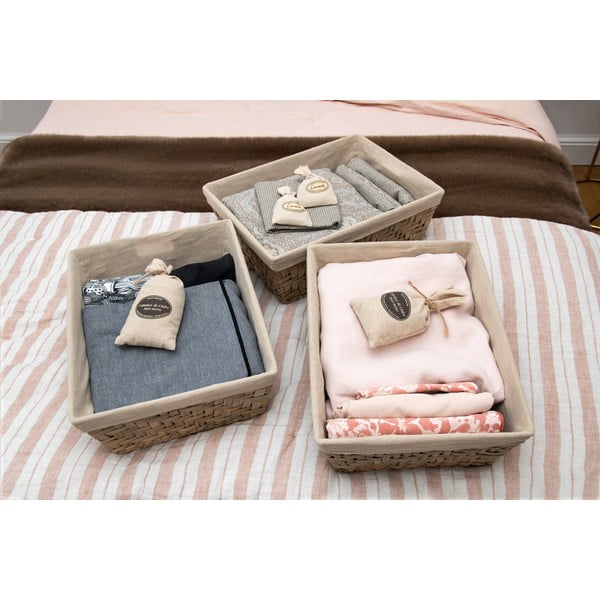 Кошница за съхранение от тръстика, 38,5 x 28,5 cm - Compactor-image-2