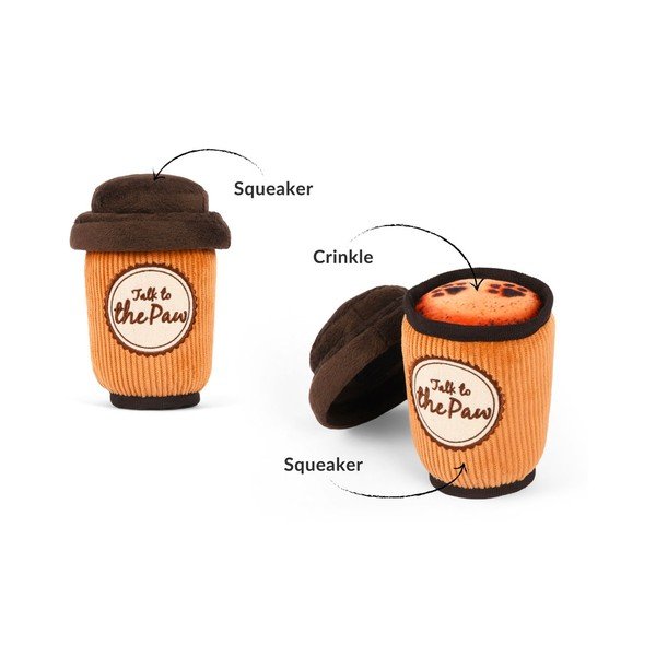 Кучешка играчка Takeaway coffee - P.L.A.Y.-image-3