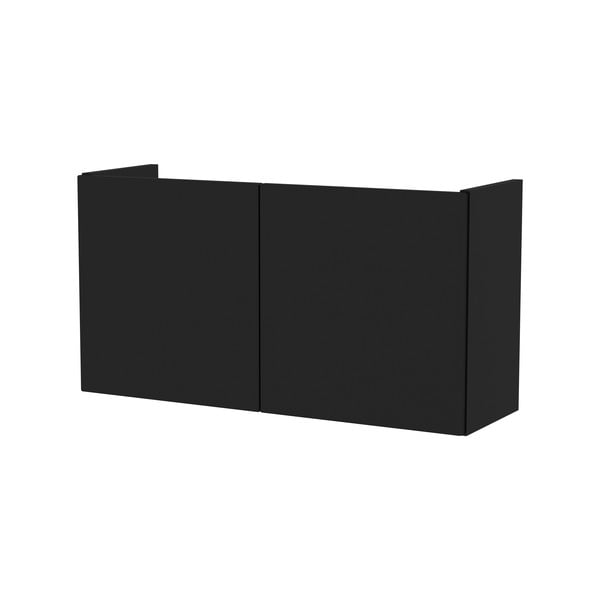Черен компонент с врата 68x36 cm Bridge - Tenzo